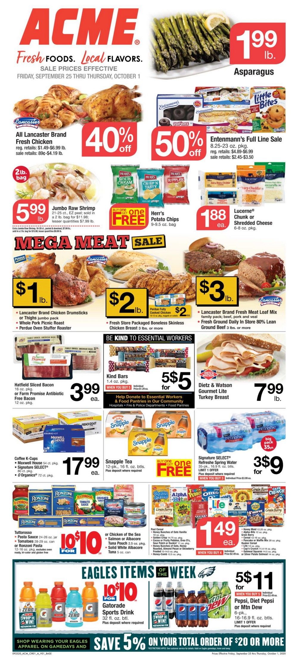 Acme Weekly Ad Sep 25 – Oct 01, 2020