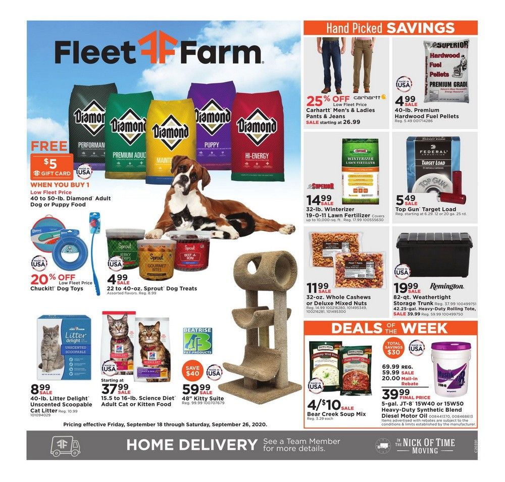 Fleet Farm Weekly Ad Sep 18 – Sep 26, 2020