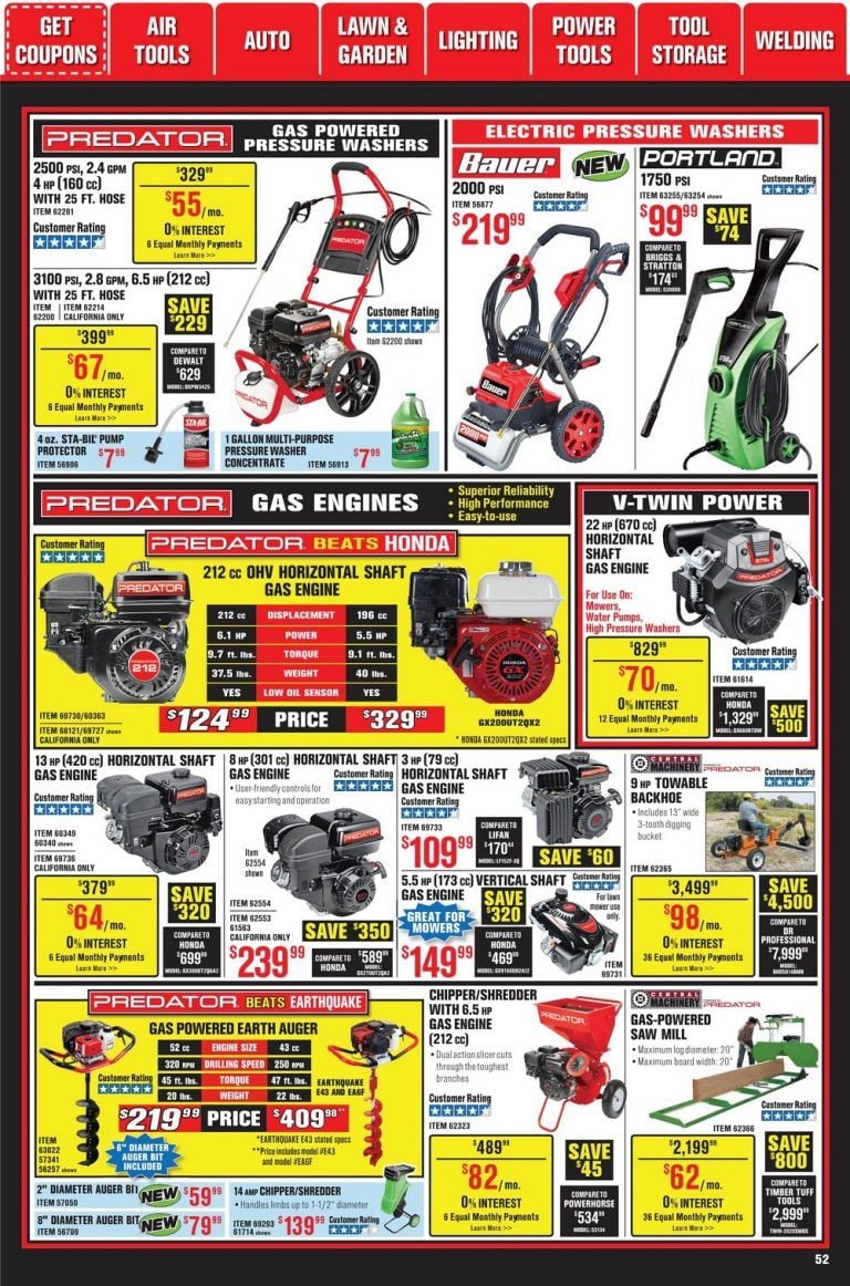 Harbor Freight Flyer Sale Oct 01 Oct 31, 2020