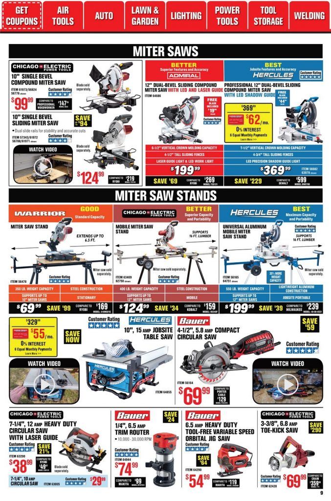 Harbor Freight Flyer Sale Oct 01 – Oct 31, 2020