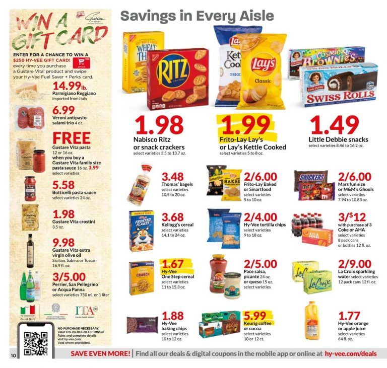 Hy-Vee Weekly Ad Sep 30 – Oct 06, 2020