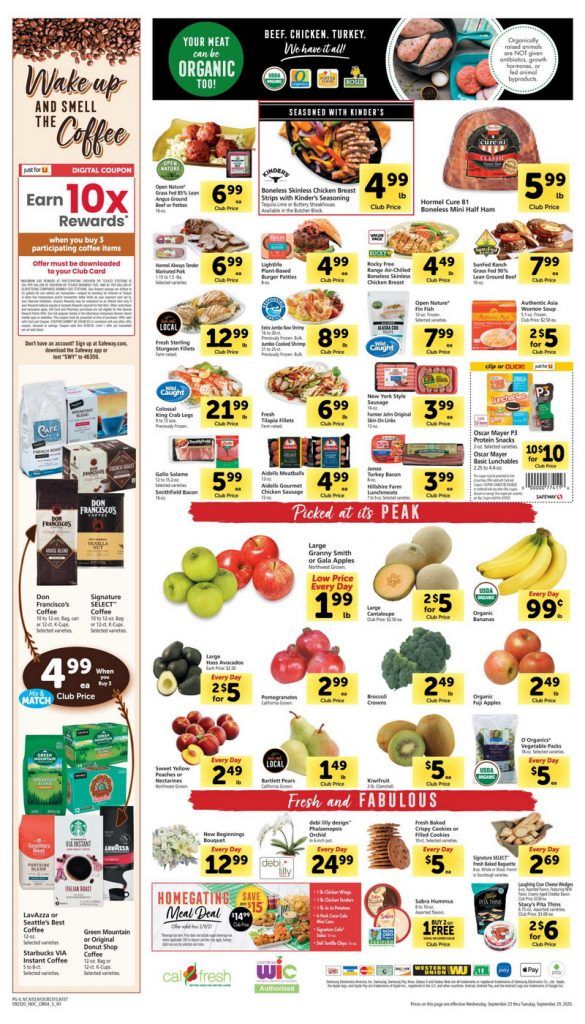 Safeway Weekly Ad Sep 23 Sep 29 2020