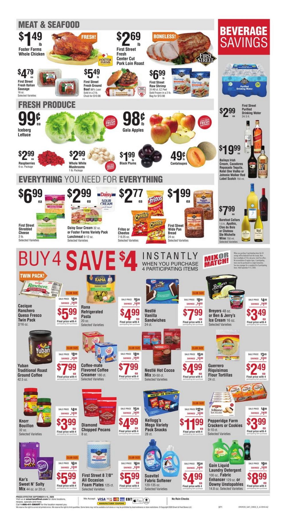 Smart & Final Weekly Ad Sep 16 – Sep 22, 2020