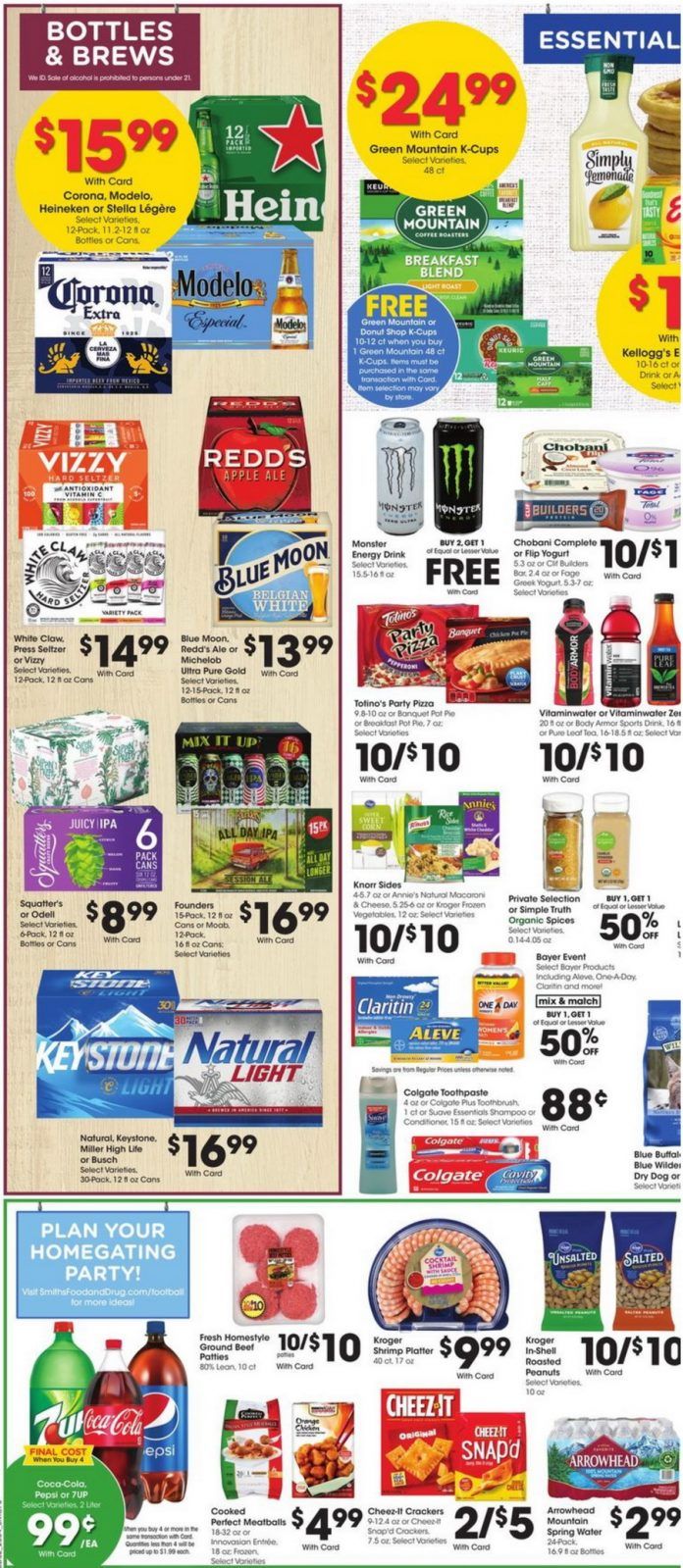 Smith's Food and Drug Weekly Circular Sep 23 – Sep 29, 2020