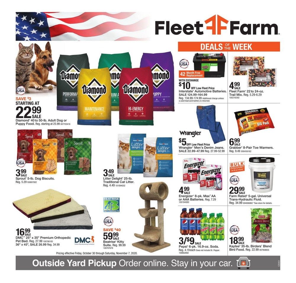 Fleet Farm Weekly Ad Oct 30 – Nov 07, 2020