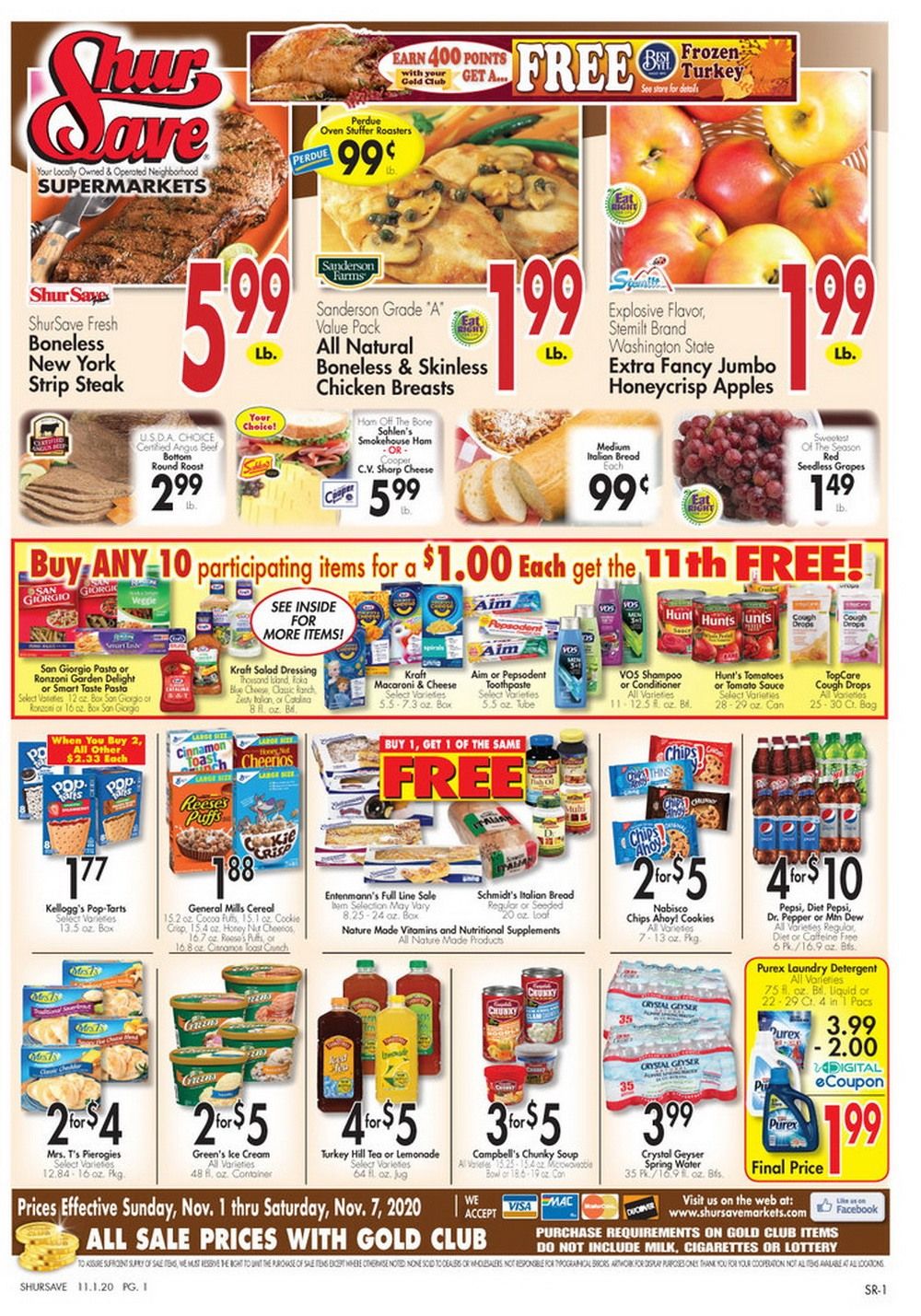 Gerrity's Supermarkets Weekly Ad Nov 01 – Nov 07, 2020