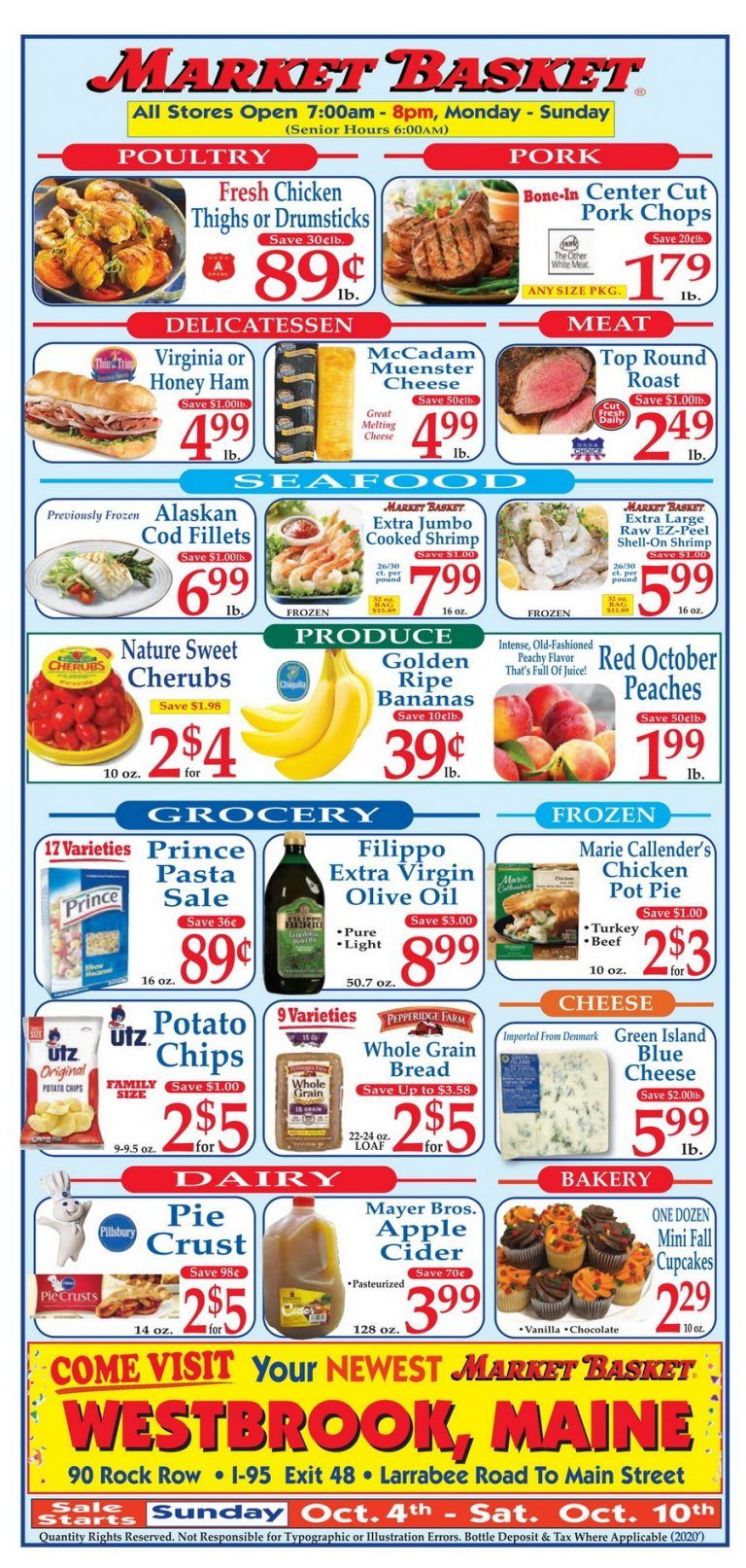 Market Basket Weekly Flyer Oct 04 Oct 10, 2020