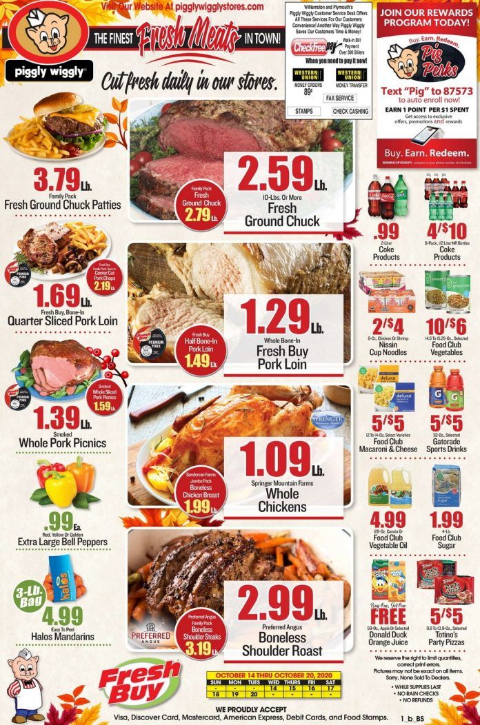 Piggly Wiggly Weekly Ad Oct 14 Oct 20, 2020