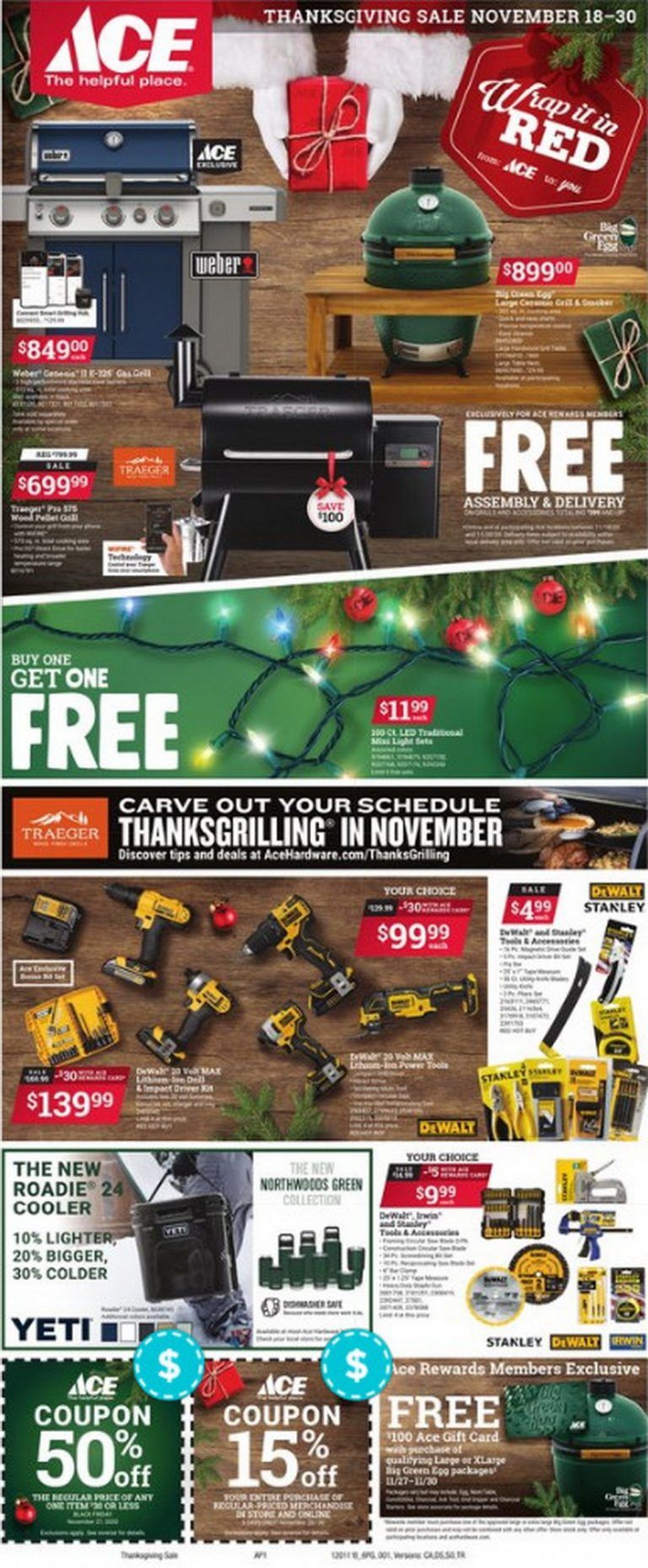 ACE Hardware Thanksgiving Ad Nov 18 Nov 30, 2020