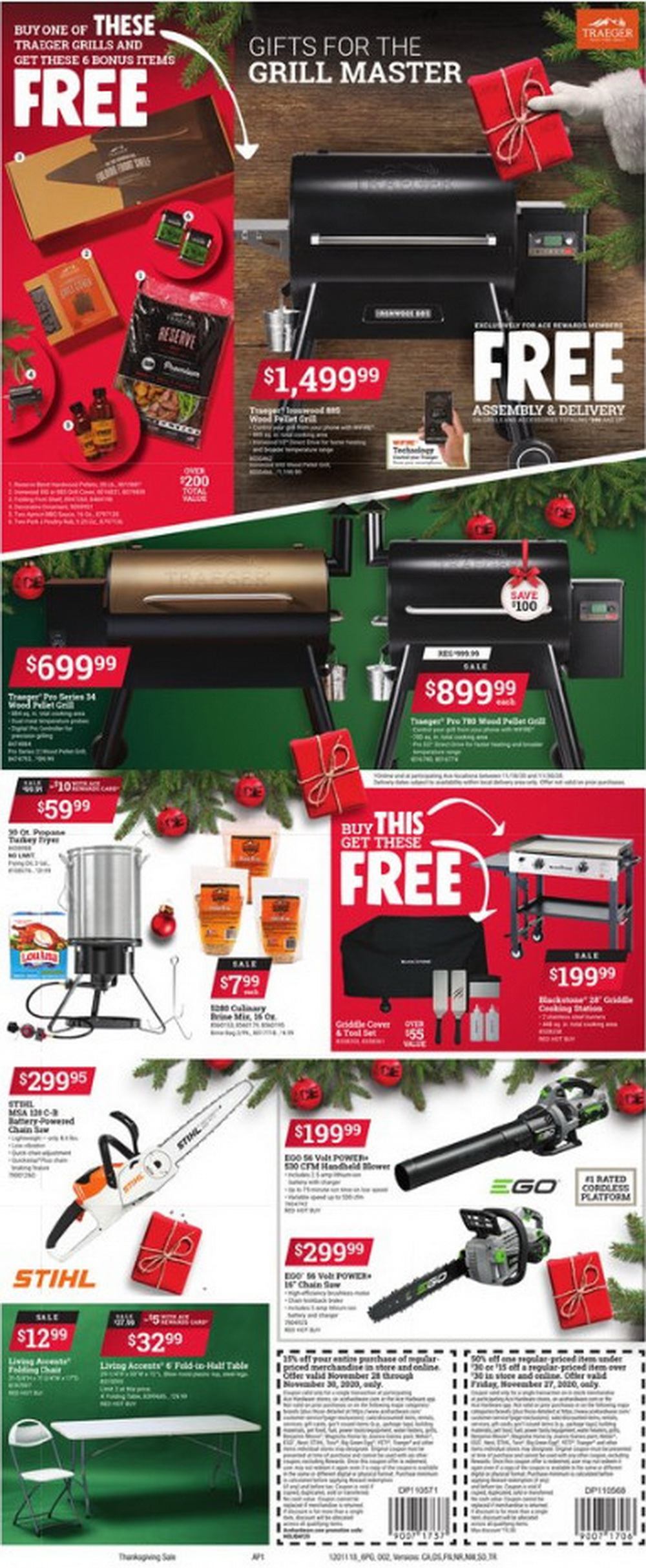 ACE Hardware Thanksgiving Ad Nov 18 Nov 30, 2020