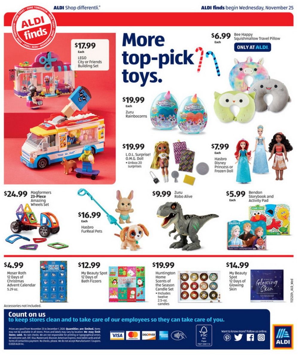 ALDI In-store Ad Sneak Peek Nov 25 – Dec 01, 2020