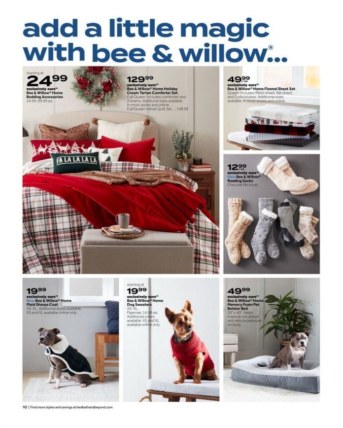 bed bath and beyond sales ad