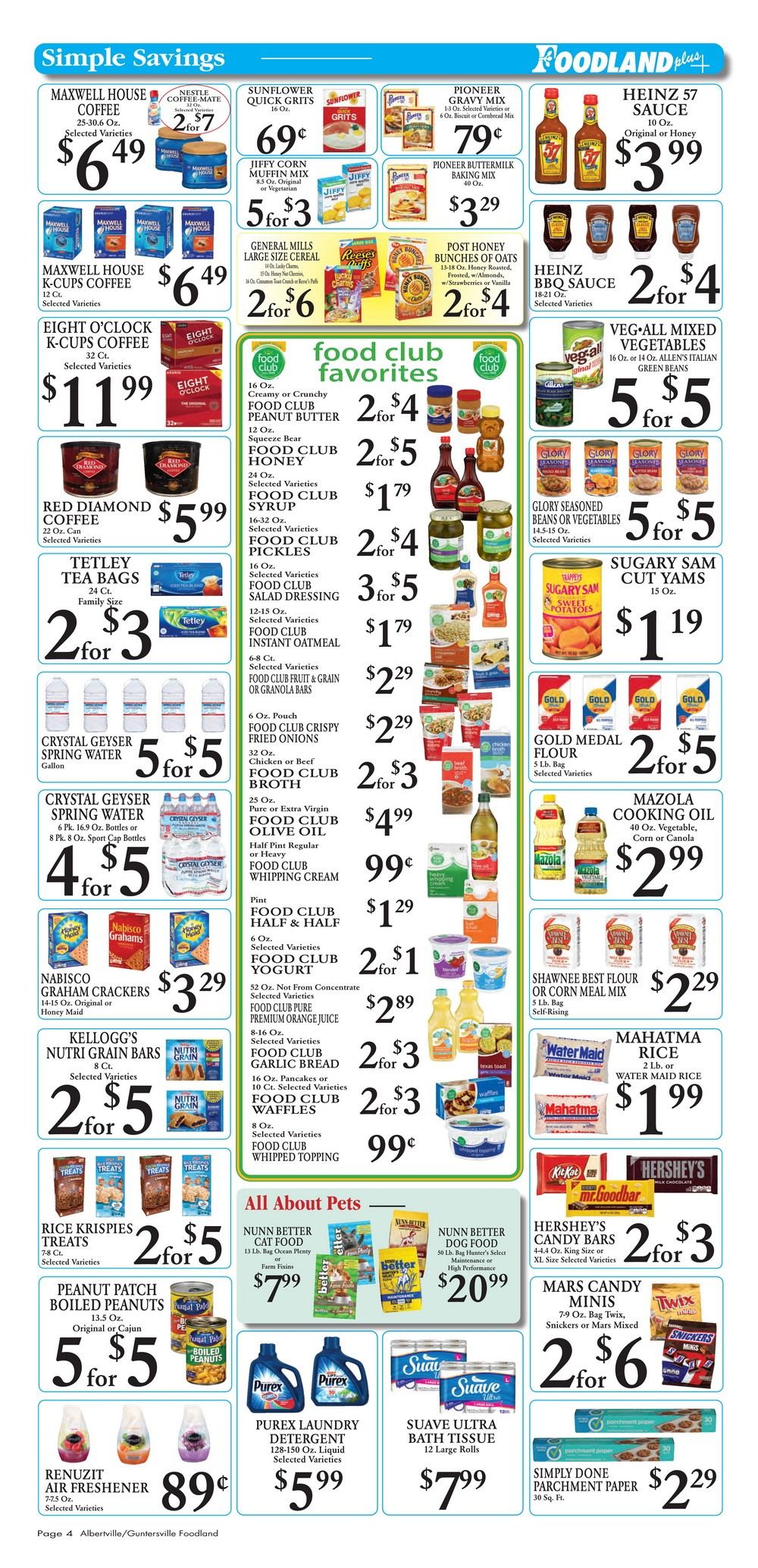 Foodland(US) Weekly Ad Nov 10 – Nov 16, 2020