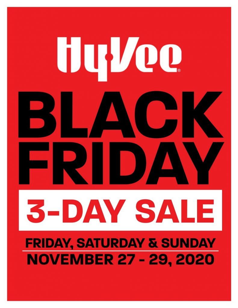 HyVee Black Friday Ad Nov 27 Nov 29, 2020