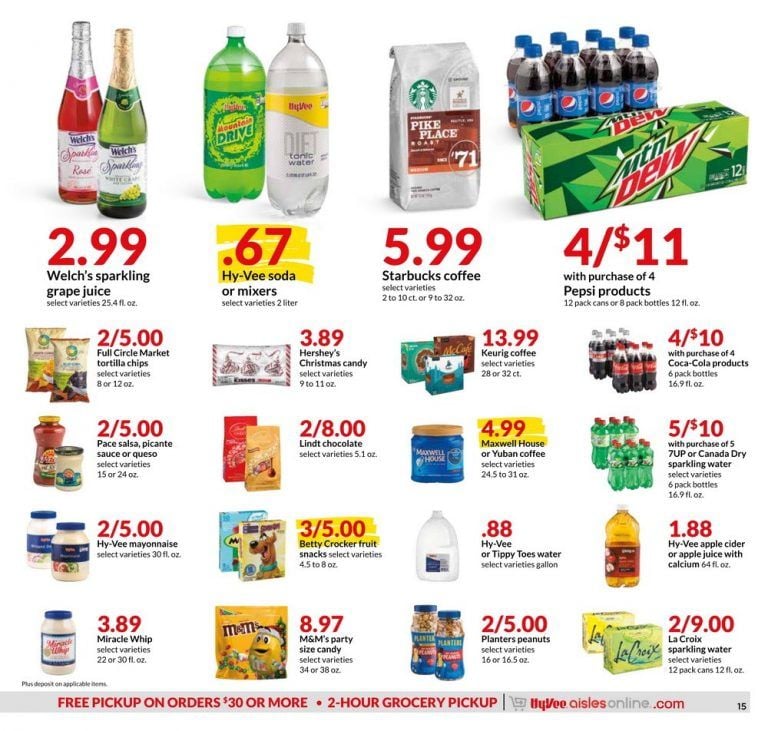 Hy-Vee Weekly Ad Nov 18 – Nov 26, 2020