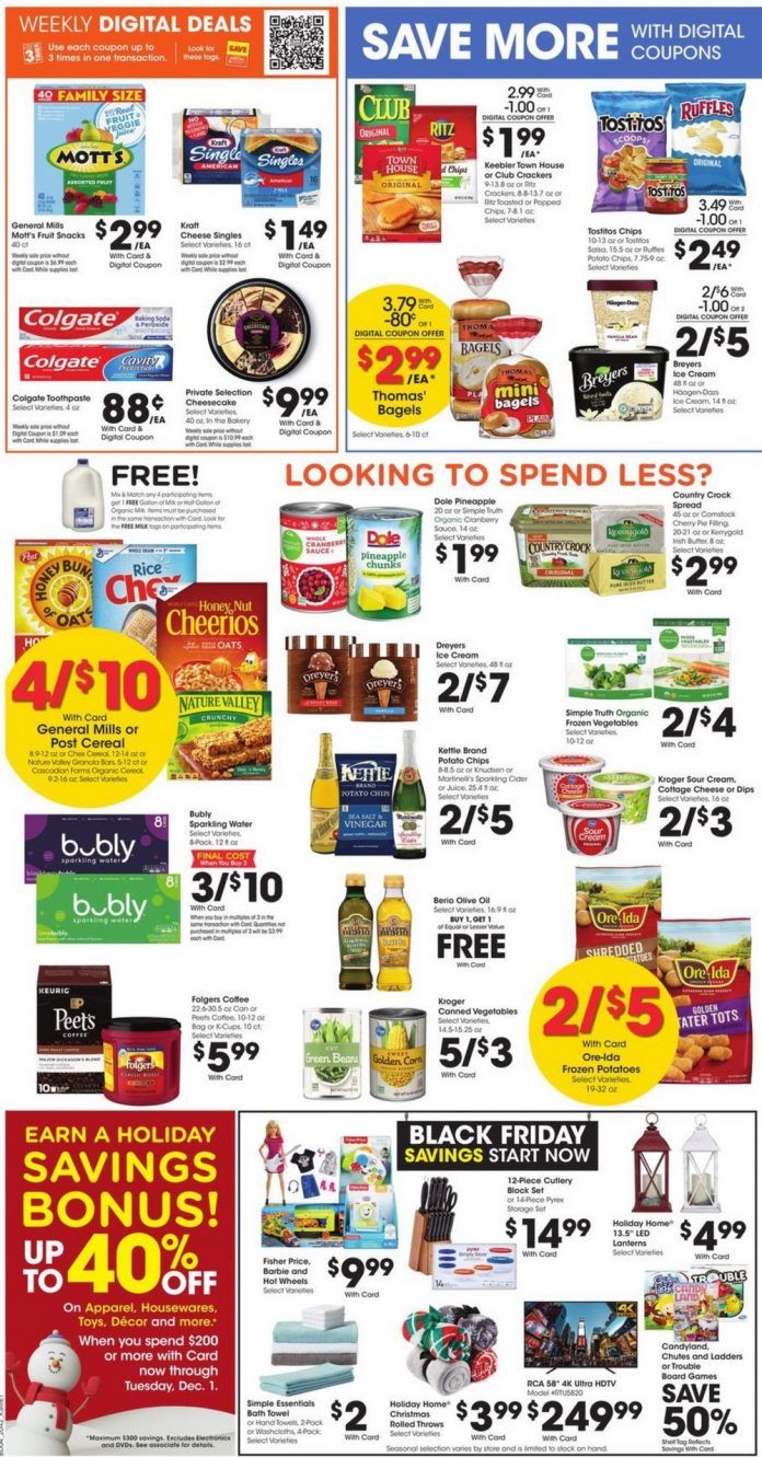 King Soopers weekly Ad Nov 18 Nov 26, 2020