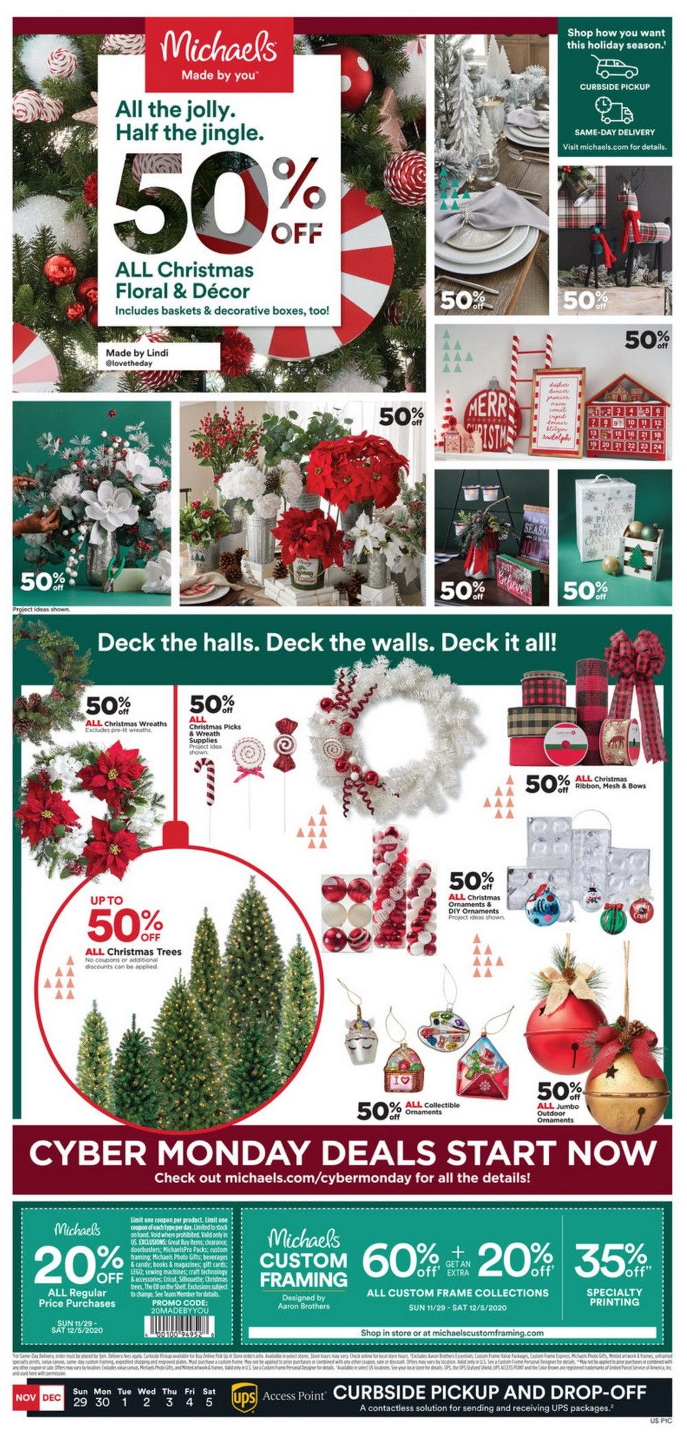 Michaels Weekly Ad Nov 29 – Dec 05, 2020