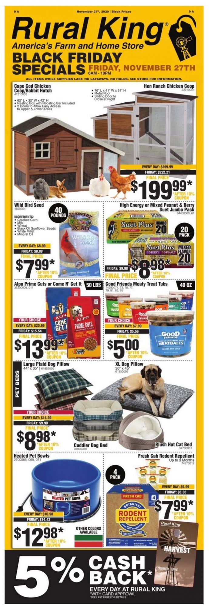 Rural King Black Friday Ad, Nov 26 – Nov 27, 2020