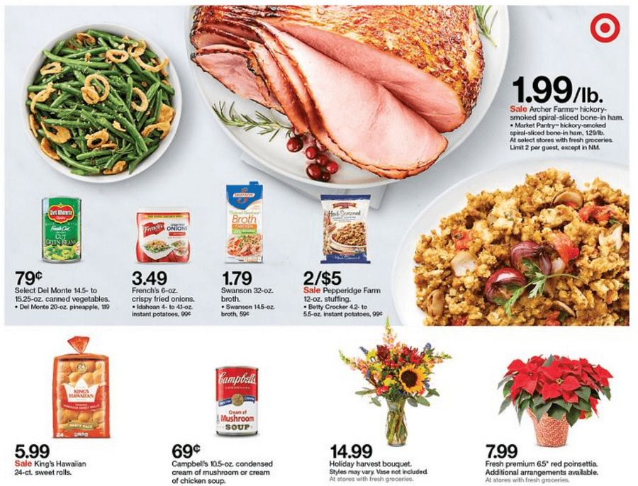 Target Thanksgiving Ad Nov 22 – Nov 28, 2020