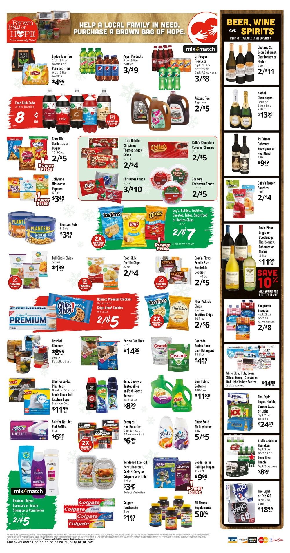 Brookshire Brothers Weekly Ad Dec 16 – Dec 24, 2020