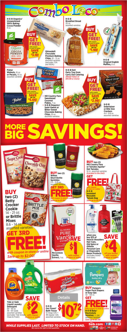 HEB Weekly Ad Dec 16 – Dec 24, 2020