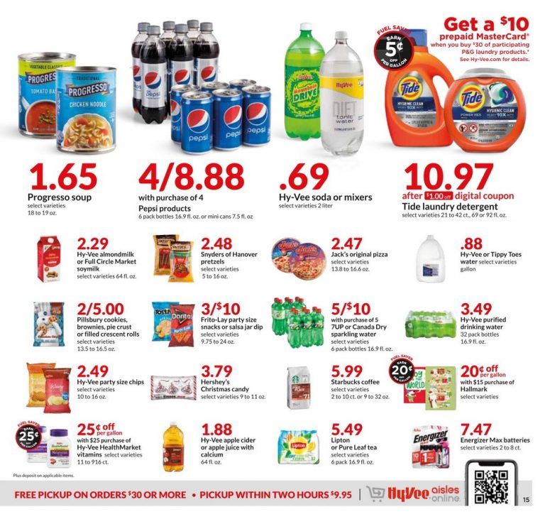 HyVee Weekly Ad Dec 16 Dec 24, 2020