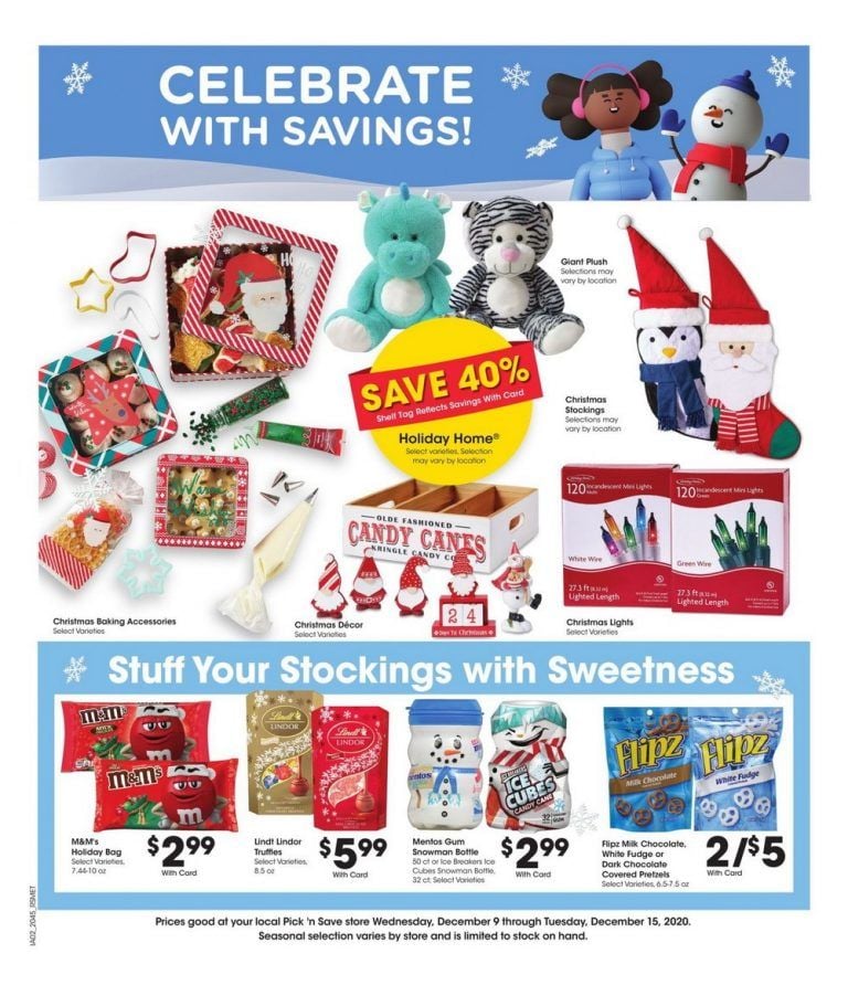 Pick 'n Save Weekly Ad Dec 09 Dec 15, 2020