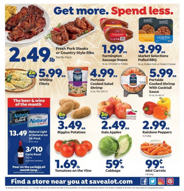 Save A Lot Weekly Ad Dec 30, 2020 – Jan 05, 2021