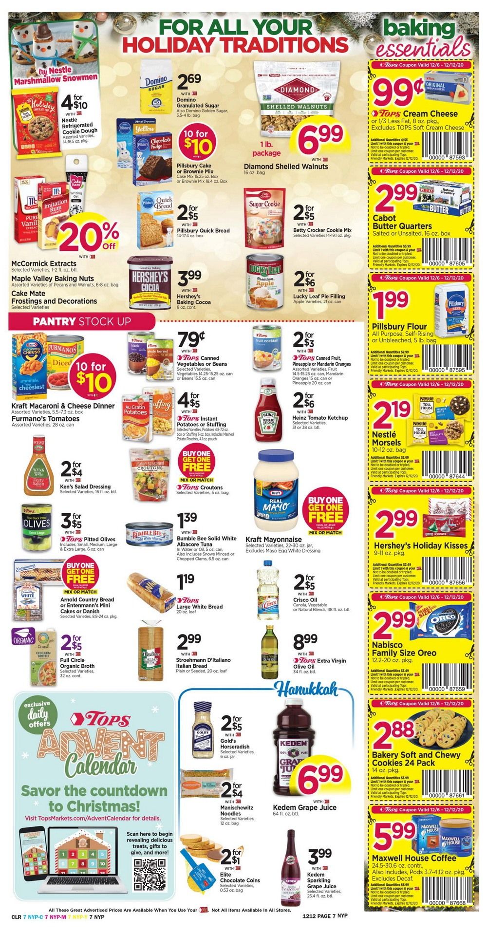 Tops Weekly Ad Dec 06 Dec 12, 2020