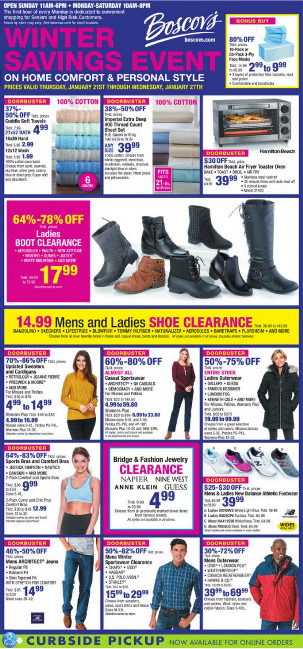 Boscov's Weekly Ad Jan 21 – Jan 27, 2021