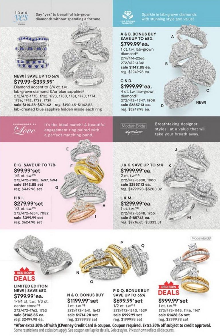 JCPenney Valentine's Day Jewelry Sale Jan 21 – Feb 17, 2021