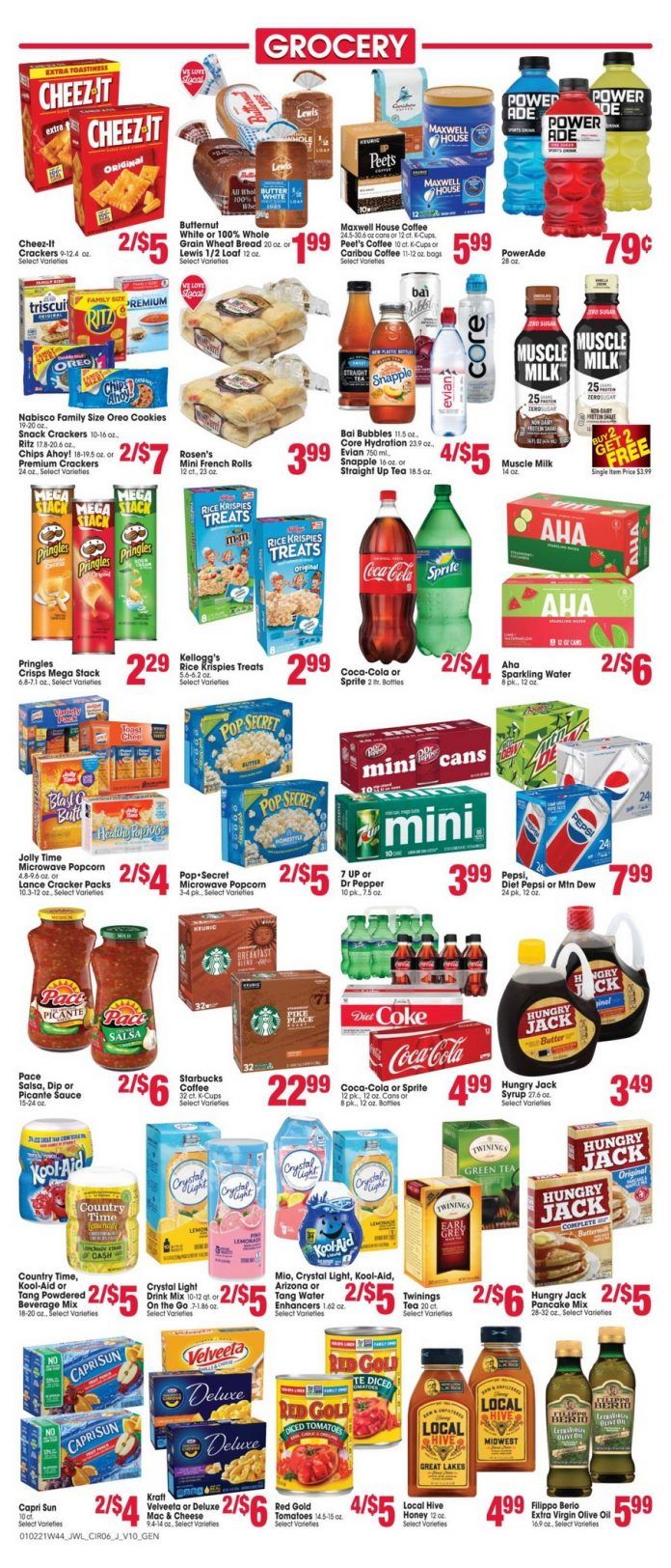 Jewel Osco Three Day Sale Ad Dec 30, 2020 – Jan 01, 2021