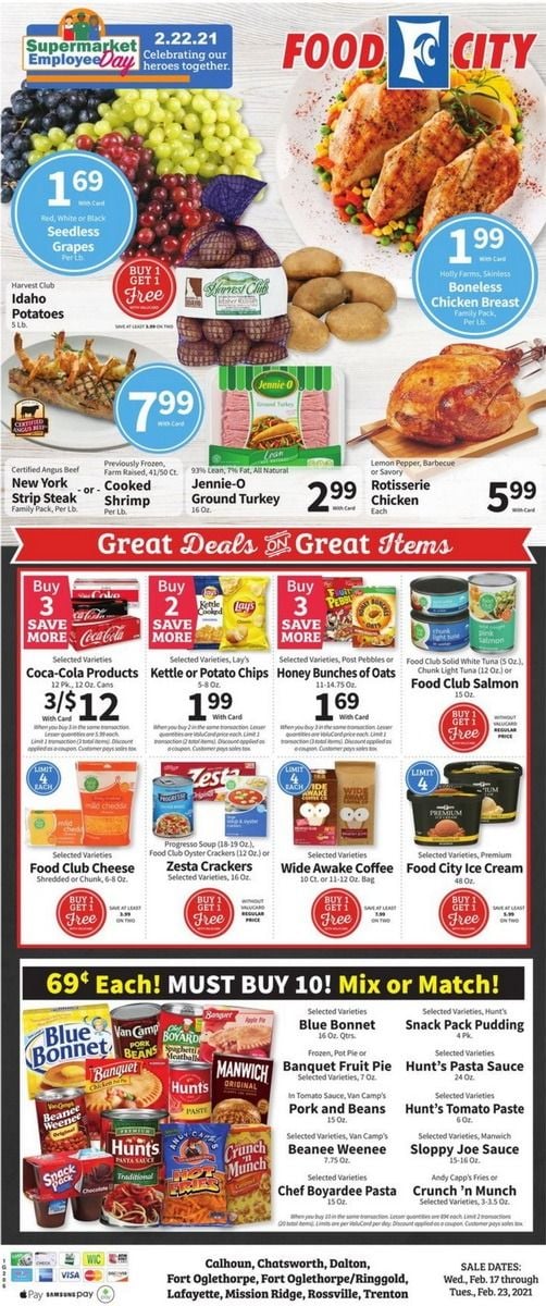 Food City Weekly Ad Feb 17 – Feb 23, 2021