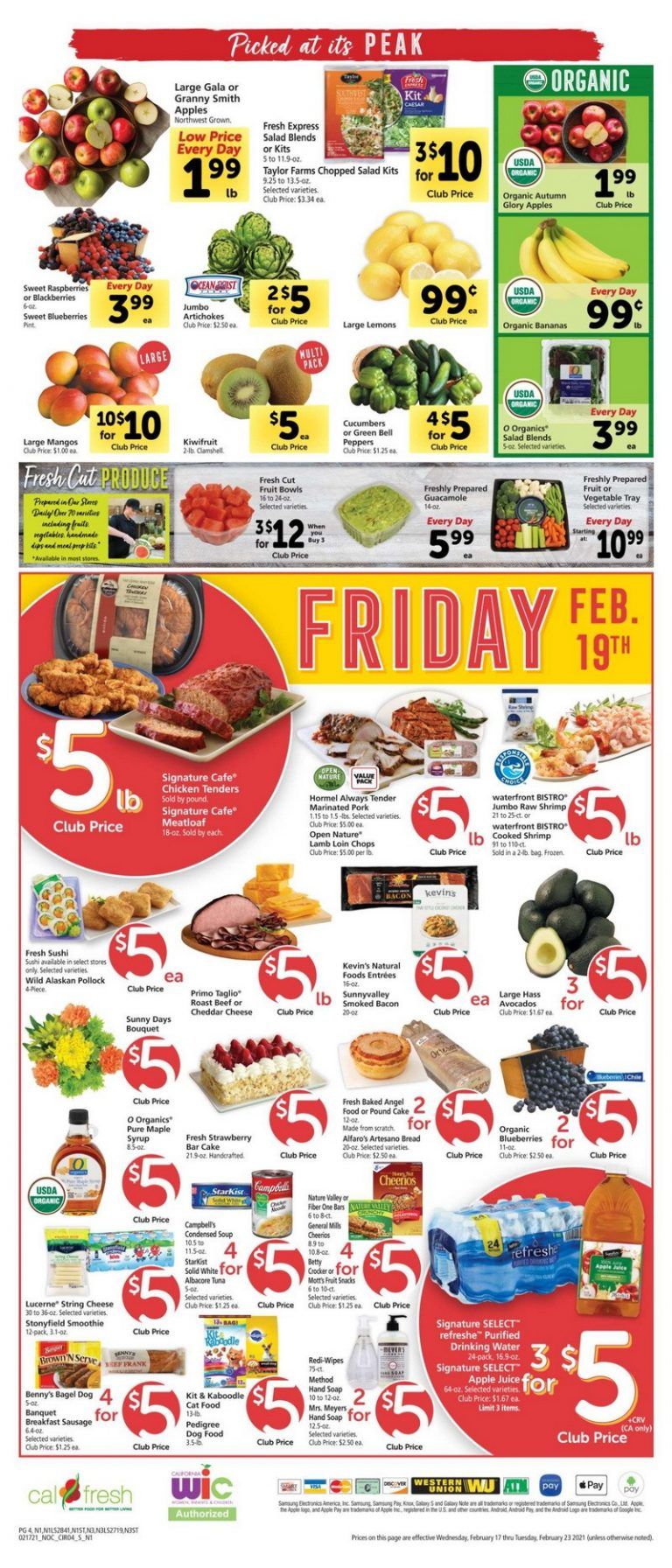 Safeway Weekly Ad Feb 17 – Feb 23, 2021