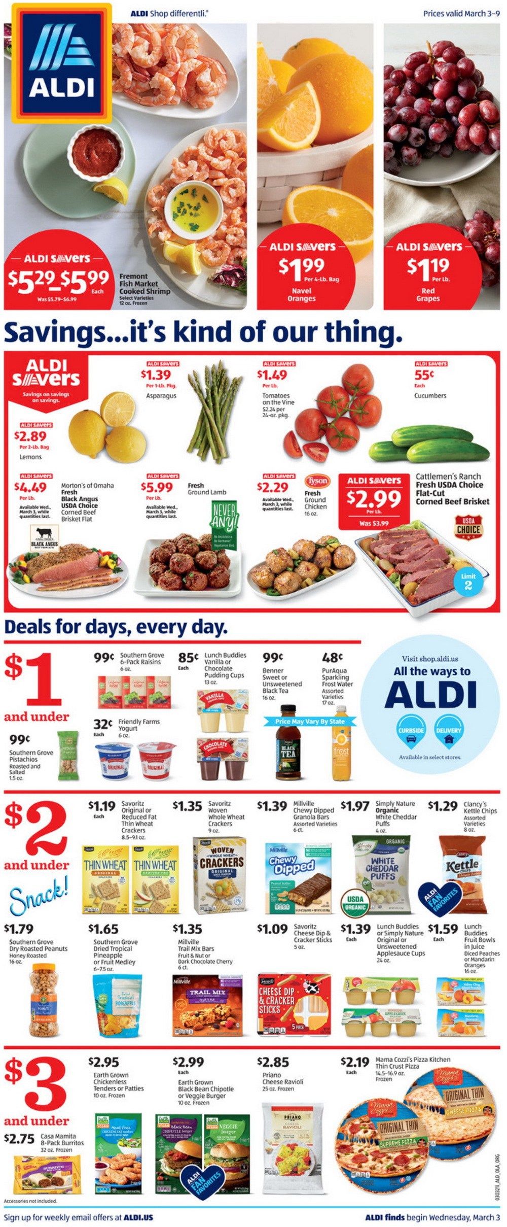 ALDI Weekly Ad Mar 03 Mar 08, 2021