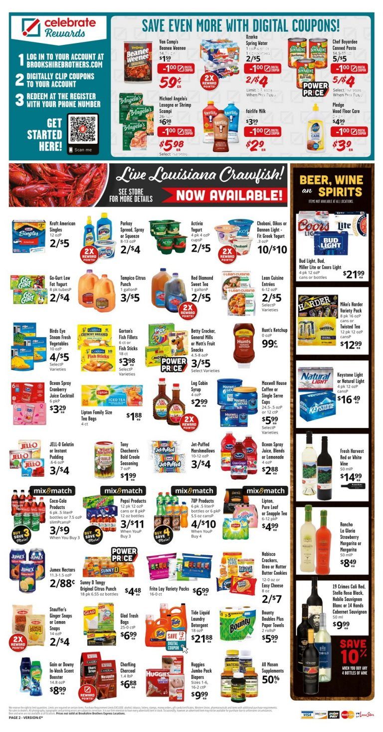 Brookshire Brothers Weekly Ad Mar 03 – Mar 09, 2021