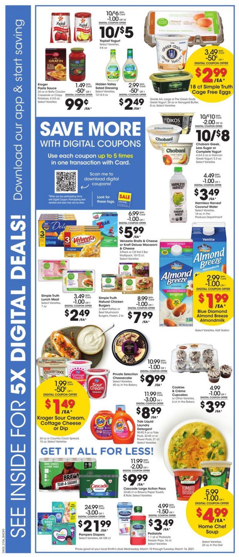 Smith's Food and Drug Weekly Ad Mar 10 – Mar 16, 2021