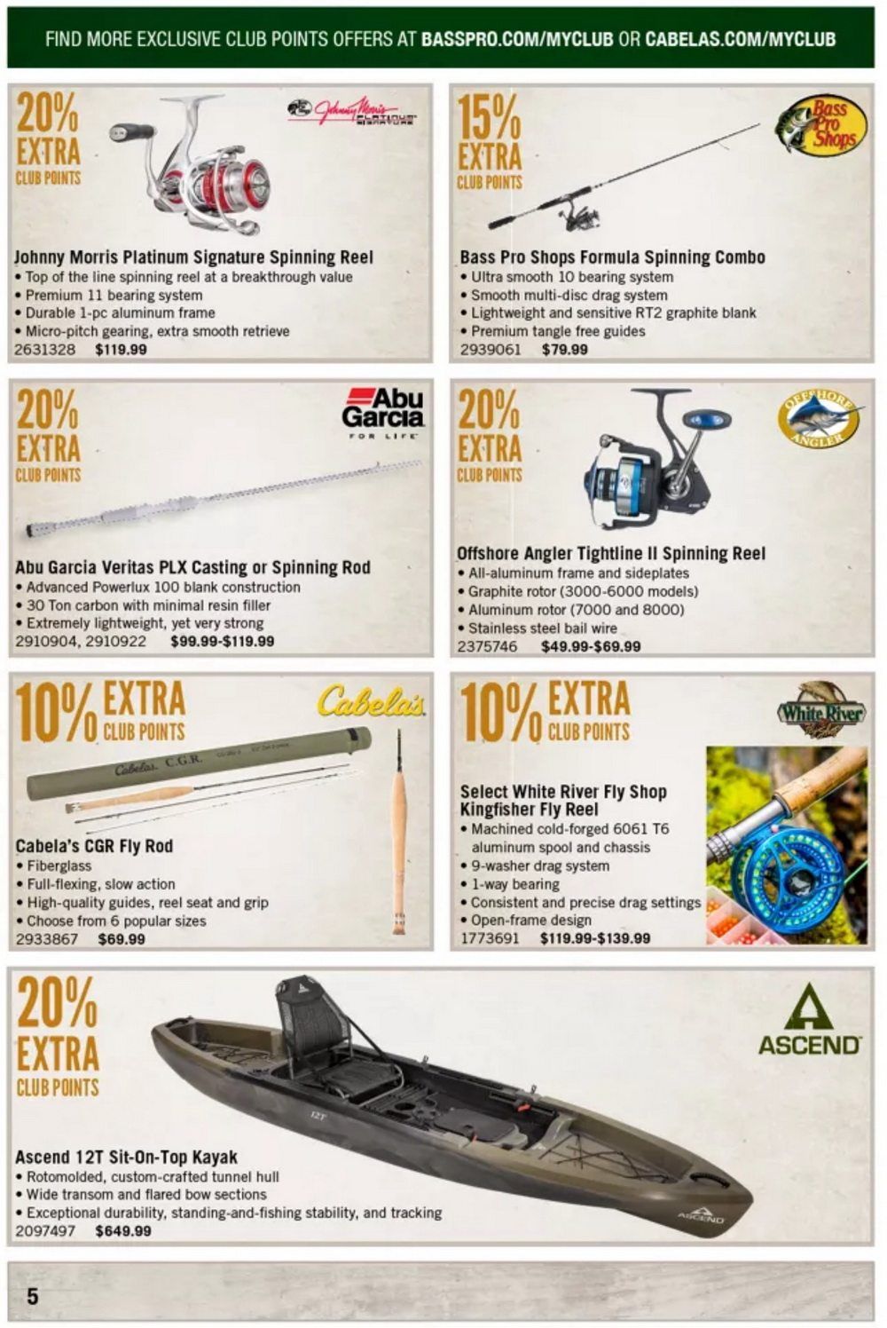 Bass Pro Shops Gear Guide Sale Apr 01 – Apr 30, 2021