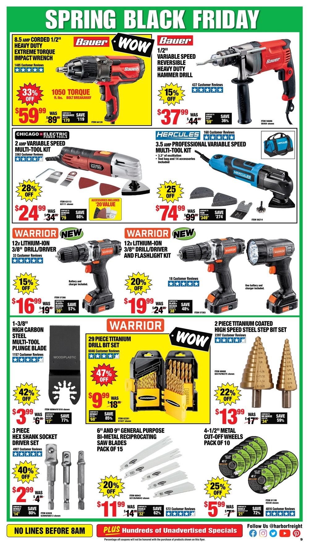 Harbor Freight Spring Black Friday Sale Apr 06 – Apr 11, 2021 - Part 2