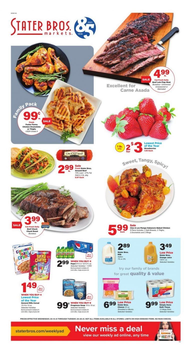 Stater Bros Weekly Ad Apr 14 Apr 20, 2021