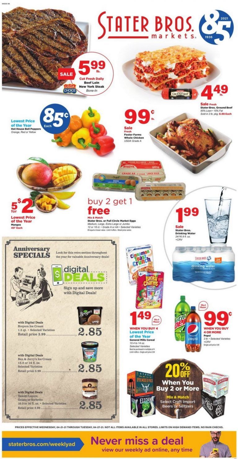 stater bros digital deals