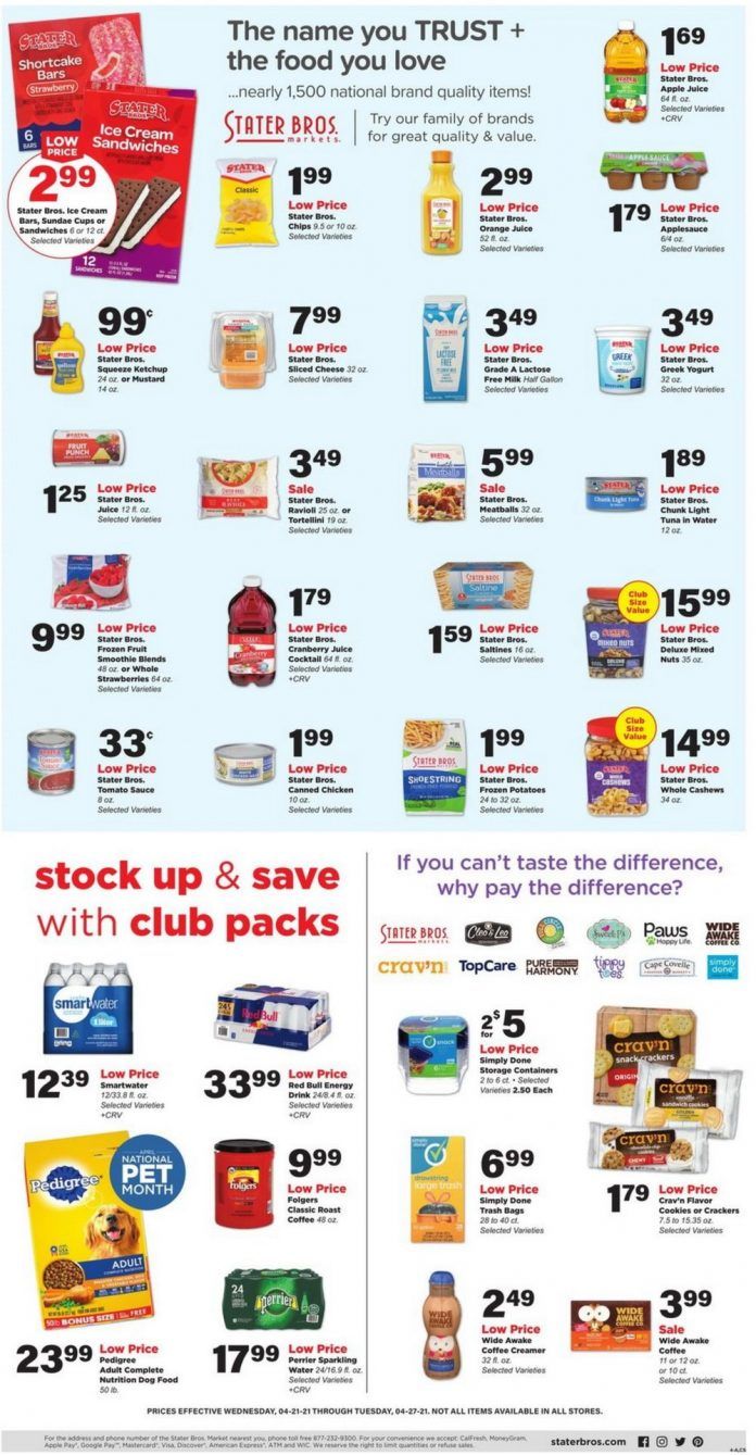 stater bros digital deals