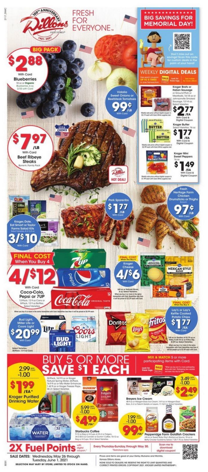 Dillons Weekly Ad May 26 – June 01, 2021