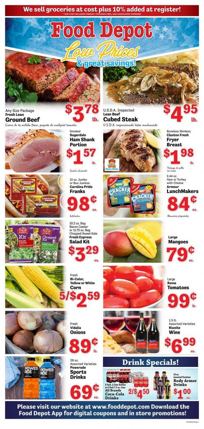 Food Depot Weekly Ad May 10 May 16, 2021