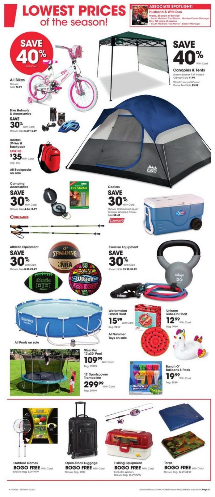 Fred Meyer Founder's Day Ad May 12 May 18, 2021