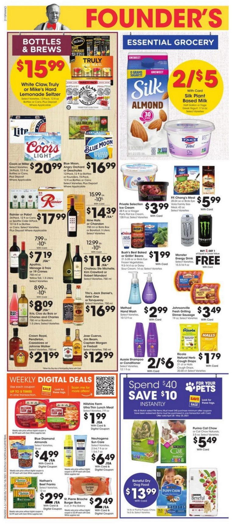 Fred Meyer Founder's Day Ad May 12 May 18, 2021