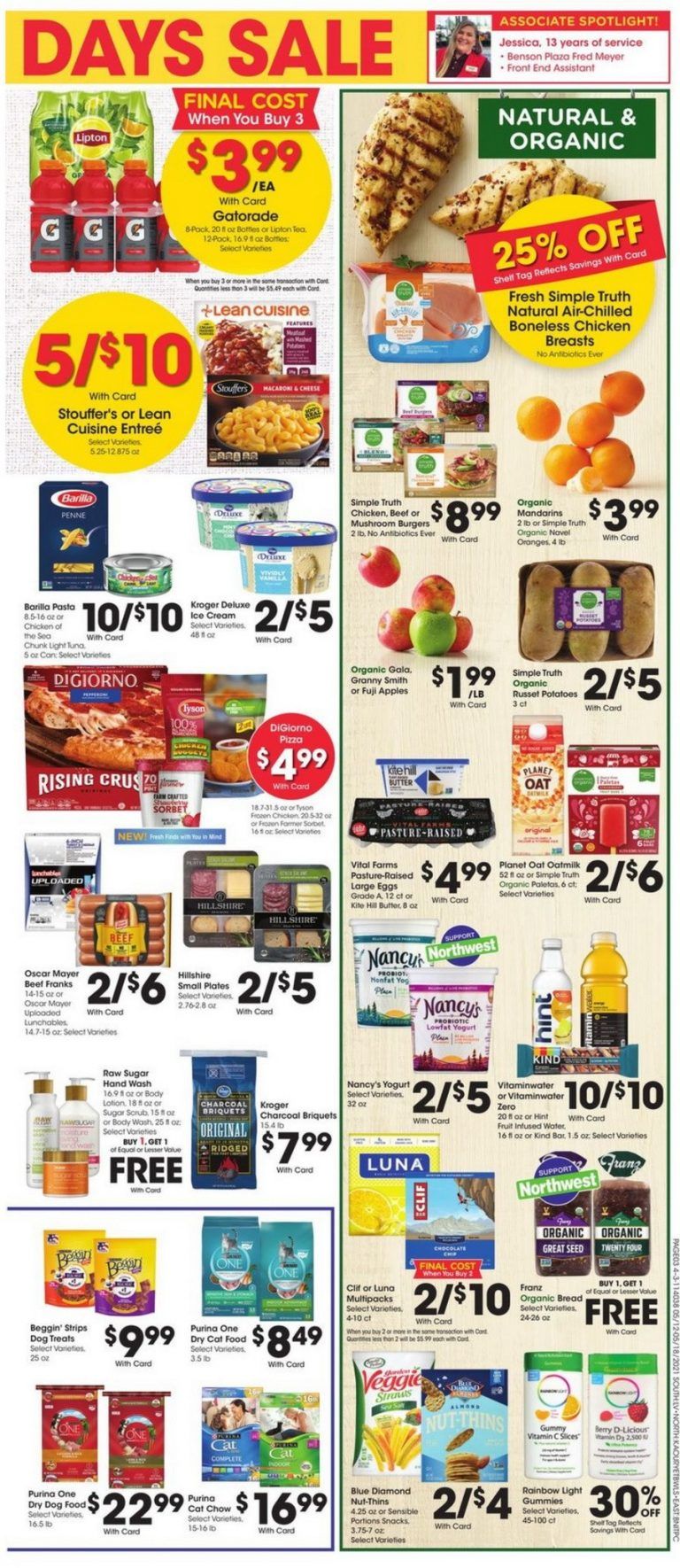 Fred Meyer Founder's Day Ad May 12 May 18, 2021