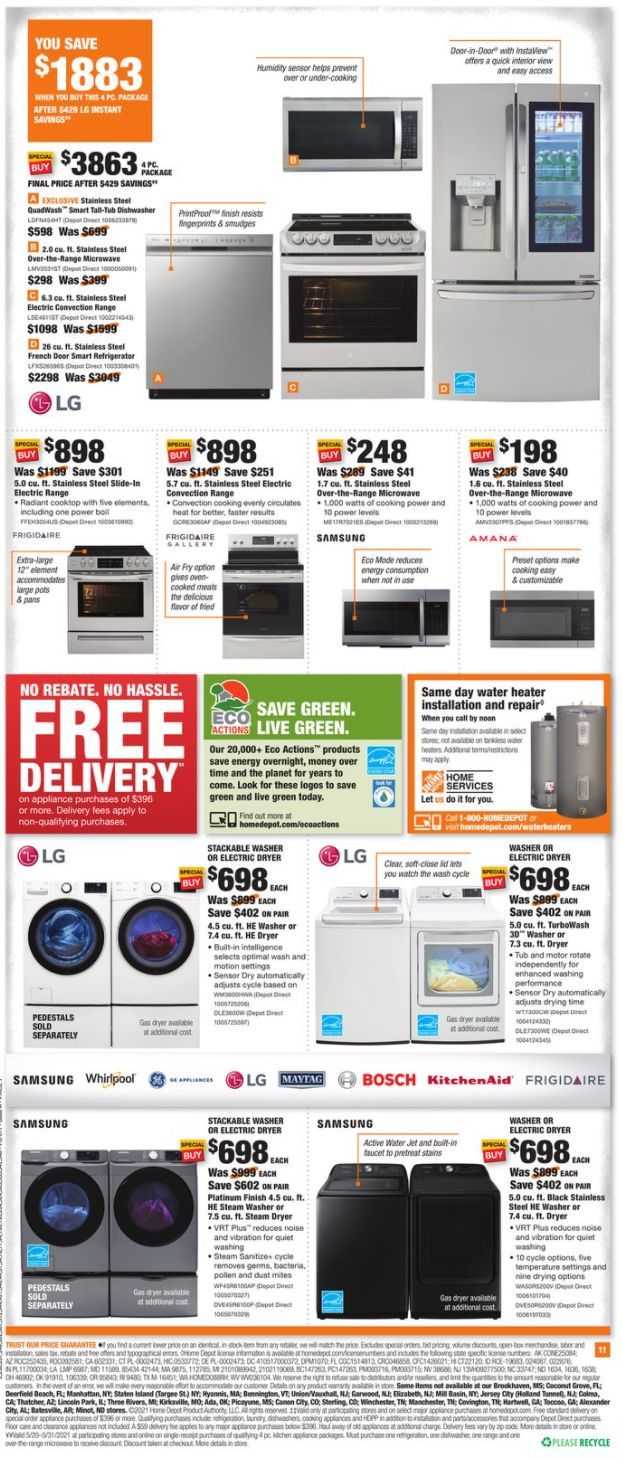 Home Depot Weekly Ad May 20 – May 31, 2021