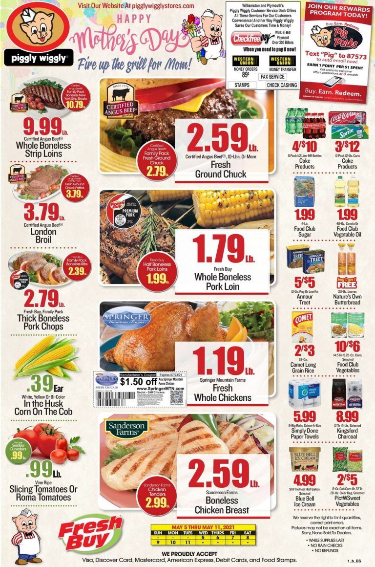 Piggly Wiggly Weekly Ad May 05 May 11, 2021