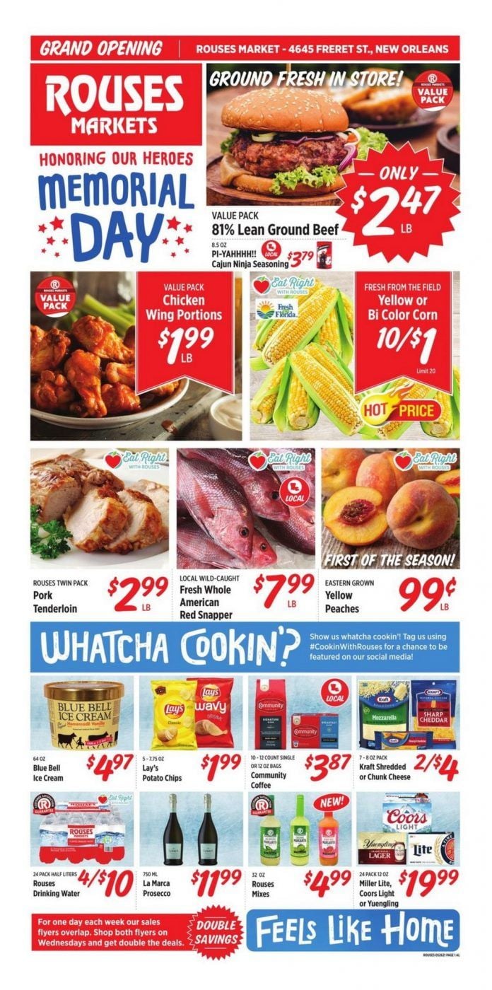 Rouses Weekly Ad May 26 June 02, 2021